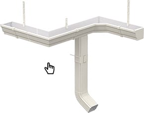 Водосточная система «Бюджет» (металл)