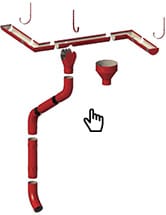 Водосточная система «Проект» (металл)